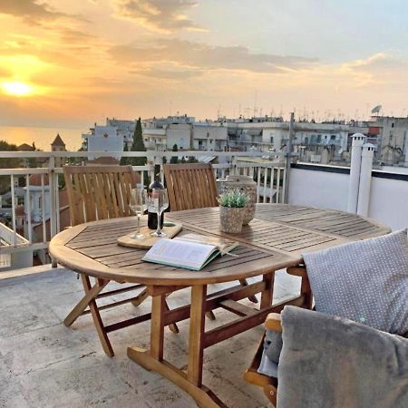 Sea View Sunset Penthouse Apartment Thessaloníki Ngoại thất bức ảnh