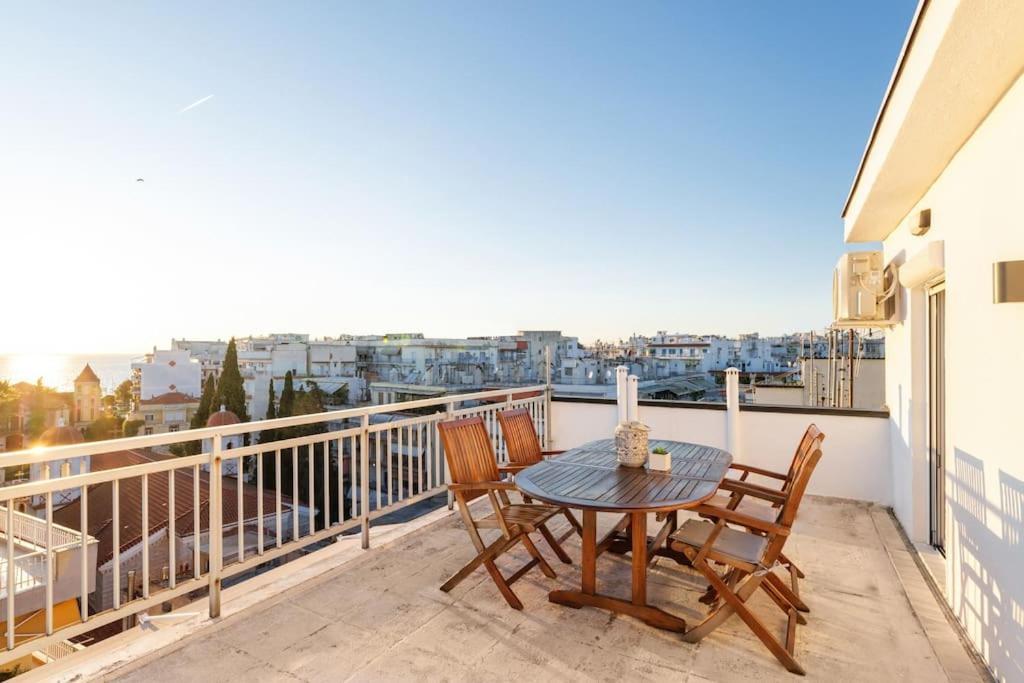 Sea View Sunset Penthouse Apartment Thessaloníki Ngoại thất bức ảnh