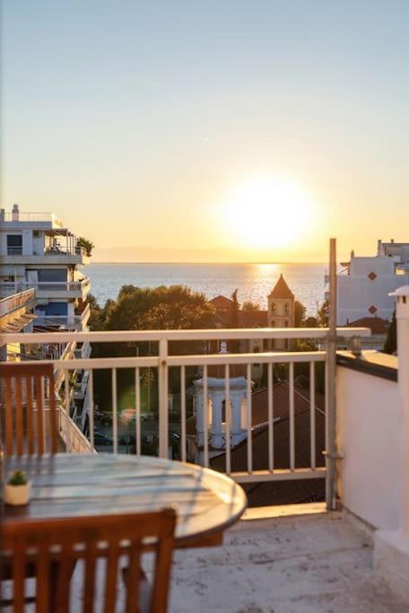 Sea View Sunset Penthouse Apartment Thessaloníki Ngoại thất bức ảnh